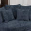 Fauteuil de lecture moderne avec housse de 55,1 po avec 5 coussins-404183367