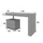 Ensemble coiffeuse et tabouret New Bella Amsterdam