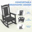 Chaise berçante en PEHD Adirondack-886484771