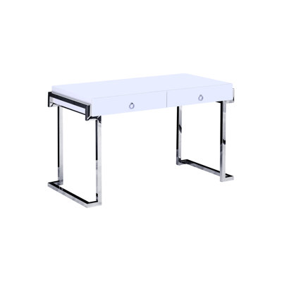 Metal Base Writing Desk