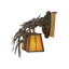 Rustic Lodge 2 - Light Armed Sconce