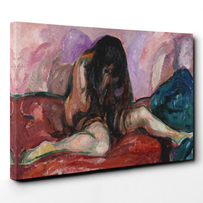 Edvard Munch - Wrapped Canvas Painting