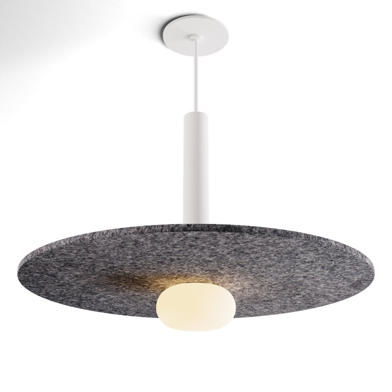 Combi 1 - Light LED Pendant, Charcoal