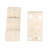 Madeleine Set Of Two 5" Tan Travertine Cloud Bookends