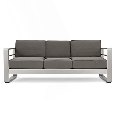 3 Seater Sofa With Metal Tray