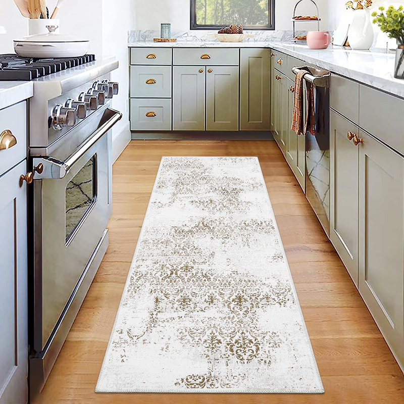 Tapis Karcey avec envers antidérapant, Tapis de couloir 2 pi x 6 pi