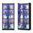 65" H Display Cabinet with Glass Doors and RGB Light-1962313160