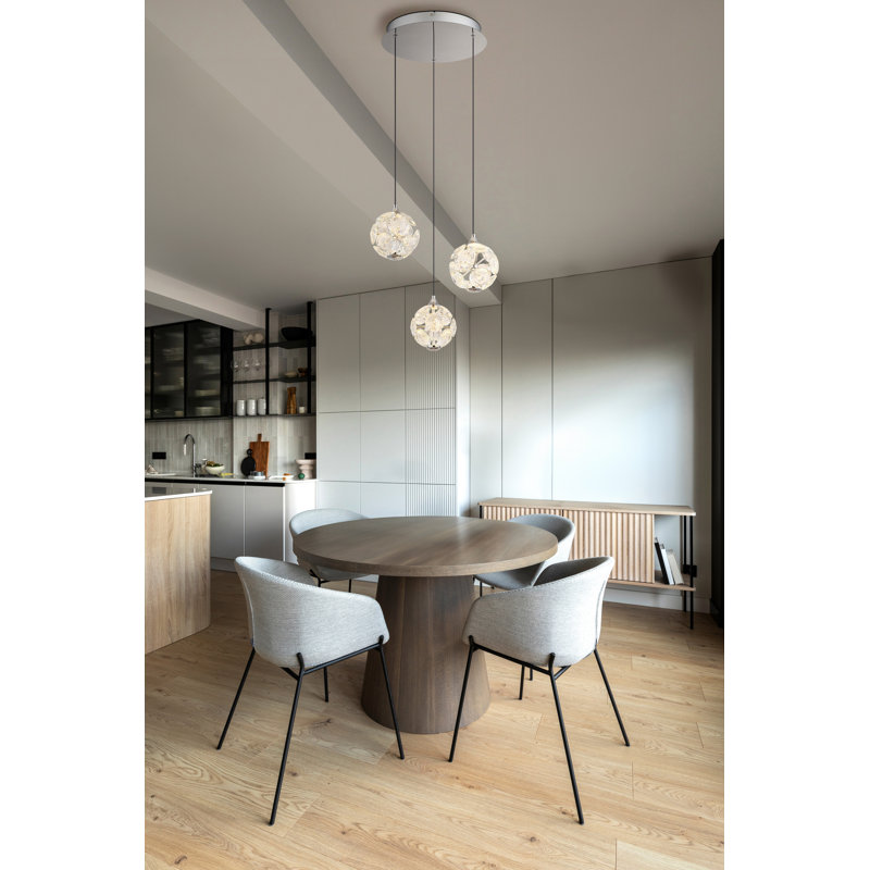 Bekam 1 - Light Chrome LED Pendant