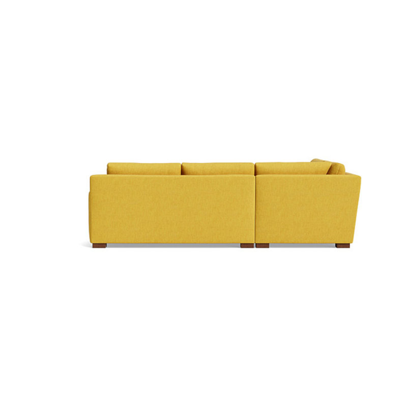 Catalina Sectional, Performance Velvet - Ivy, Left Hand Facing