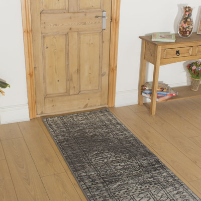 Runner Geometric Area Rug