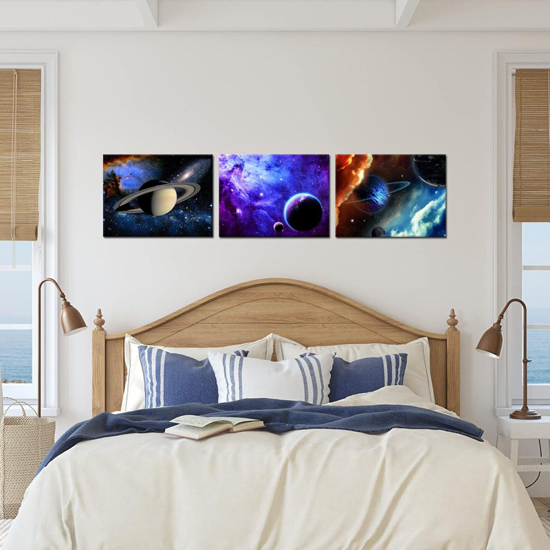 3 Piece Wrapped Canvas Set