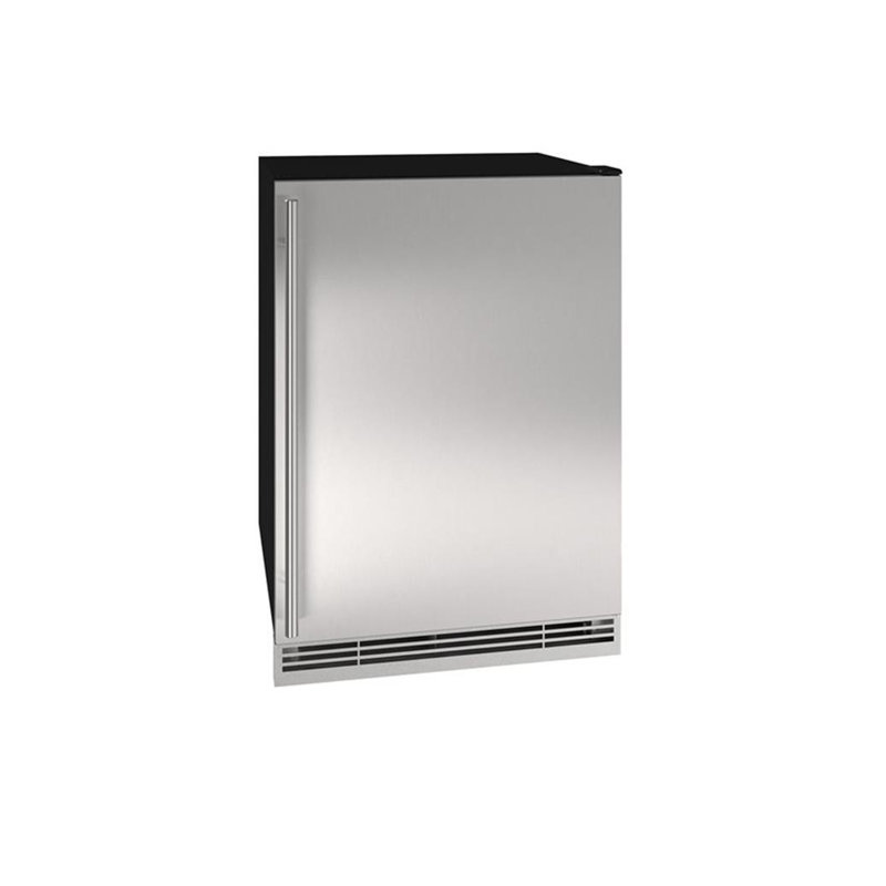 U-Line 23.93'' W Freestanding 0 Cans (12 oz.) 4.8 Cubic Feet Beverage Cooler with Reversible Door