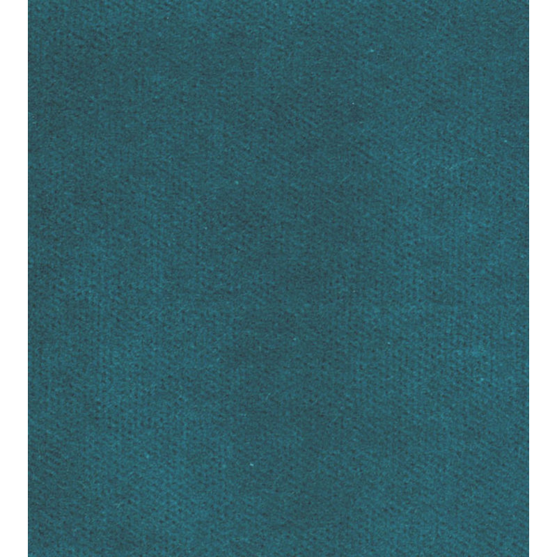 Mélange de coton Essential Velvets Commodore, Cyan