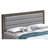 Functional Gray Full Bed with Stylish Design