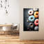 Art mural contemporain coloré, beignets glacés colorés-129151357