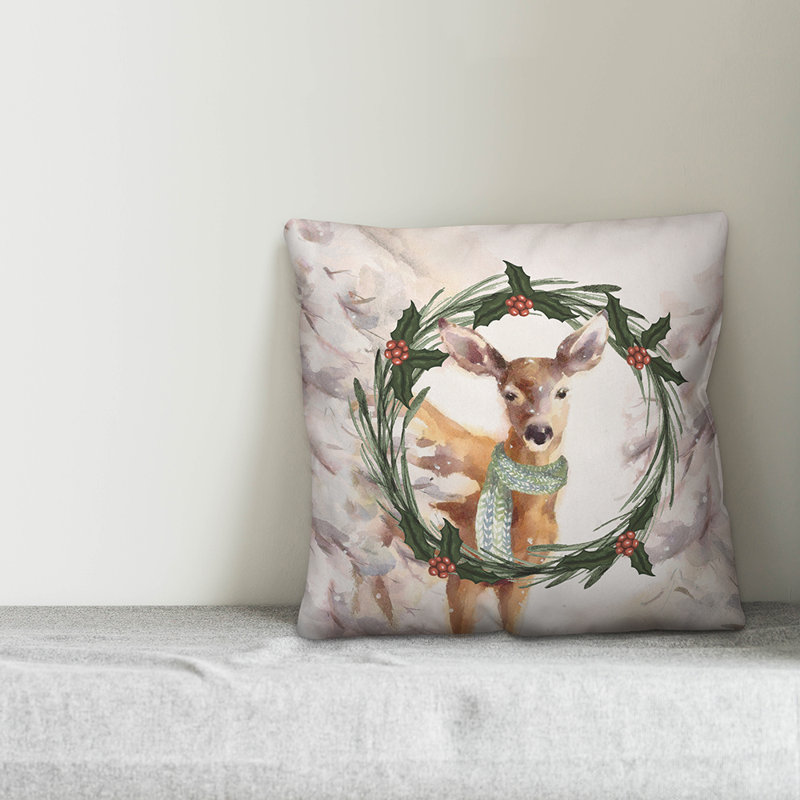 Reversible Throw Pillow