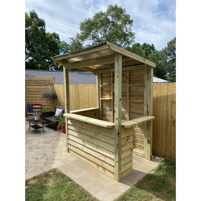 6' x 4' Backyard Bar - Delivered & Assembled For You