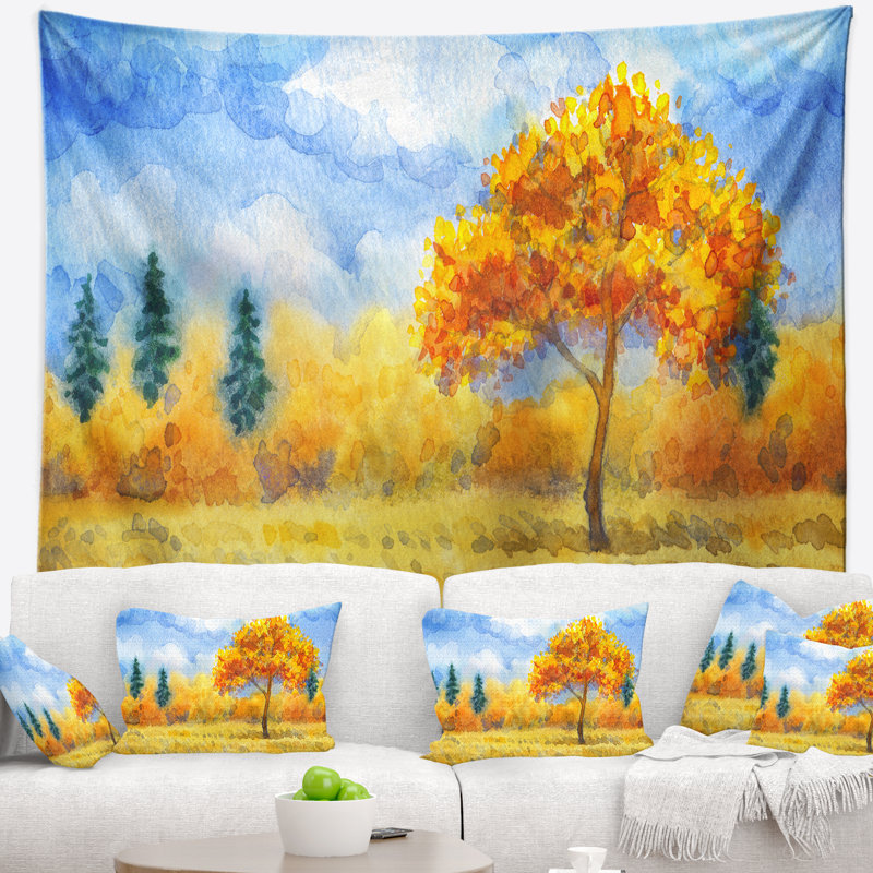 Polyester Tapestry, 68" H x 80" W