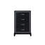 Commode 4 tiroirs Livingston - noir