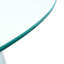 Table en verre moderne simple