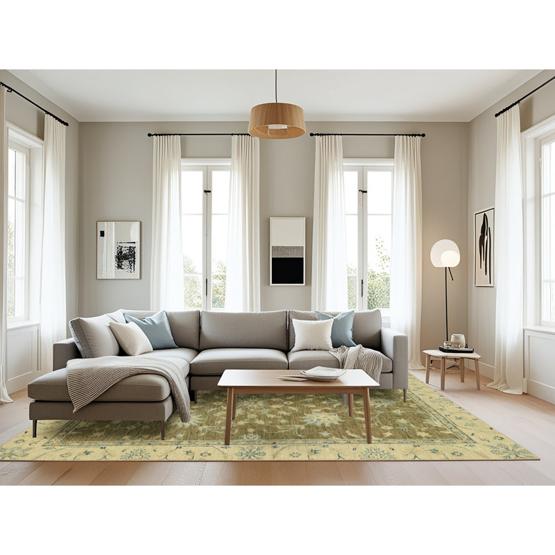 Tapis abstrait moderne 2744, Rectangle 8 pi x 12 pi