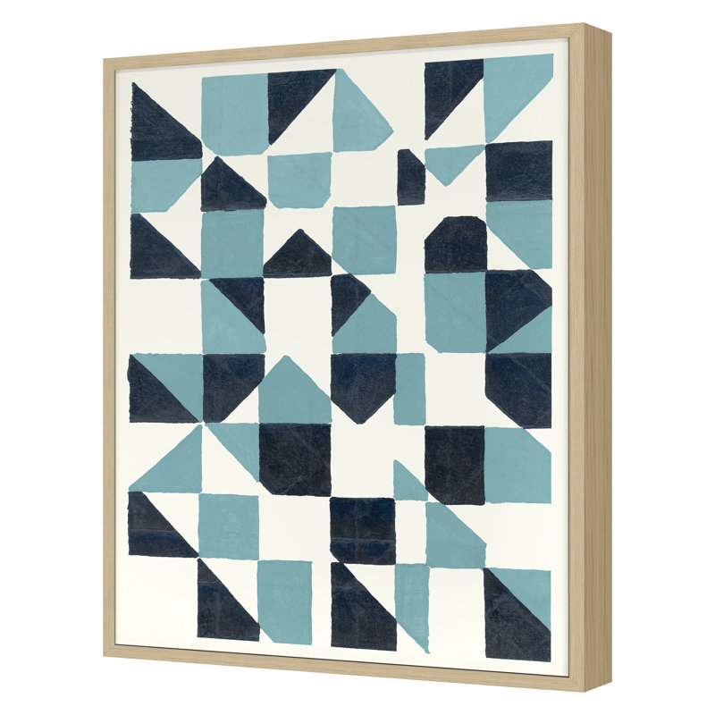 Palazzo Print by Andy Burgess, 24" H x 18" W x 1.5" D, Nordic Oak
