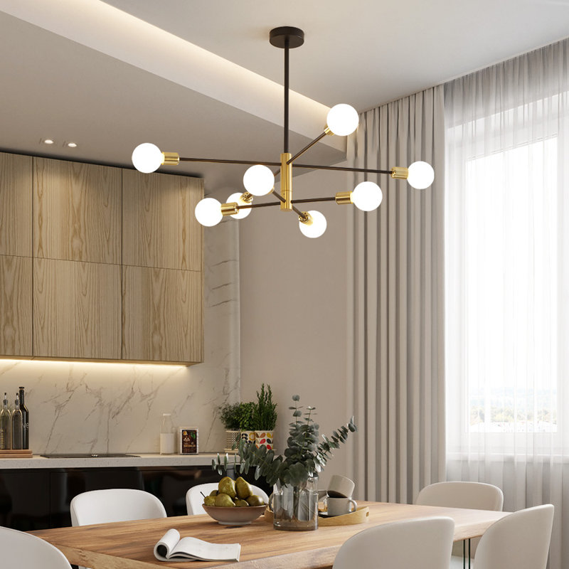Vernell 8 - Light Sputnik Chandelier