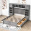 Lit plateforme double avec rangement Milpara-2085049279