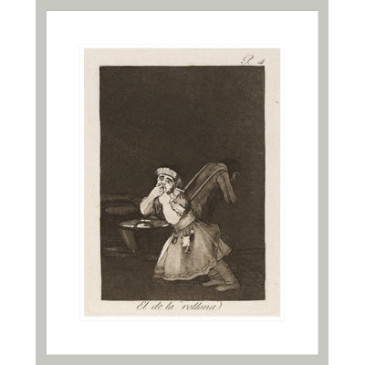 El de la rollona. (Nanny’s boy.) by Francisco de Goya -Framed Giclee Print
