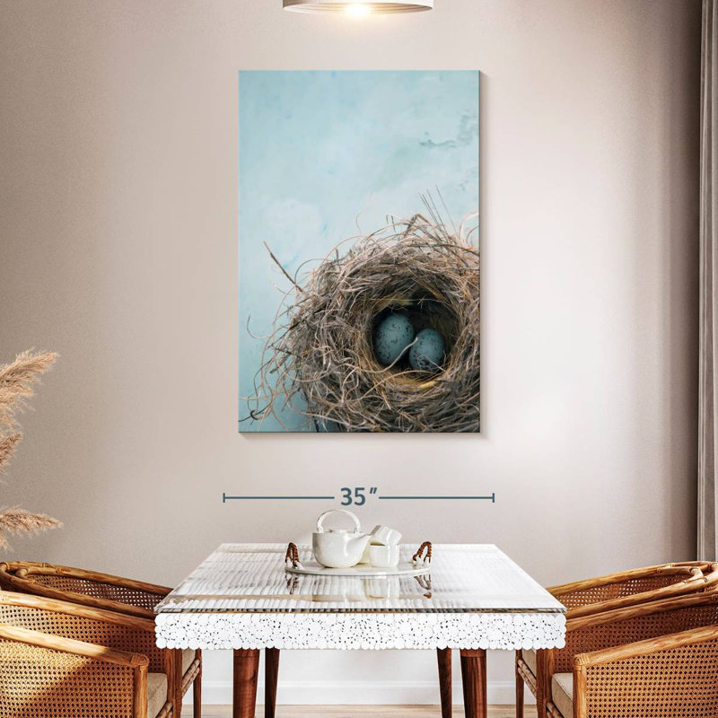 Brampt Blue Egg Nest, 48" H x 32" W