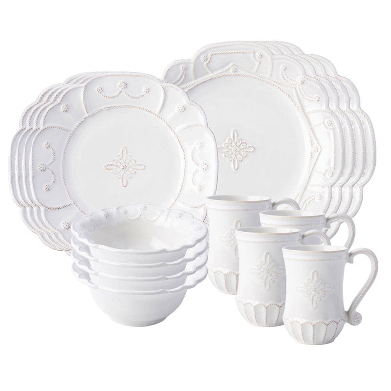 Jardins du Monde 16 Piece Place Setting