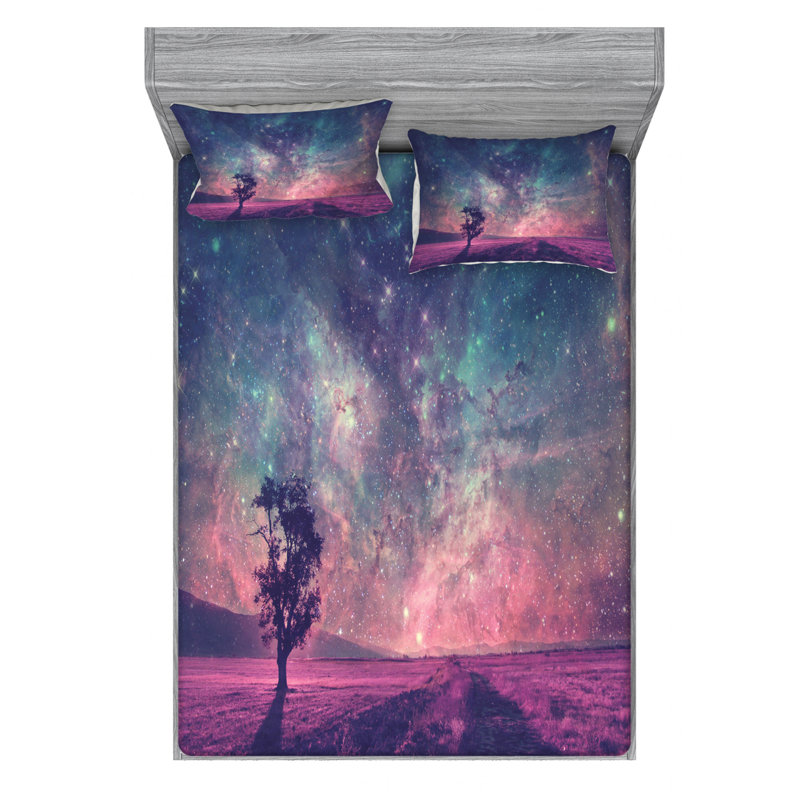 Microfiber Sheet Set, Full Sheet Set with Fitted Sheet
