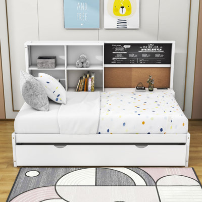 Lit de jour avec couchette Julietta par Wildon Home®