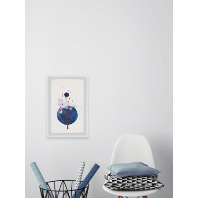 Blood Stains - Single Picture Frame Painting