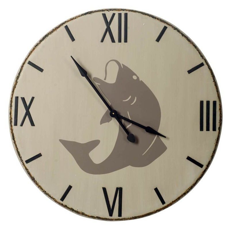 Très grande horloge murale 39 po
