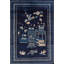 Antique Chinese - Baotou Blue 1920s Rug