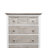 Islamorada - 5 Drawer Chest - Dapple Grey and Blanc Finish