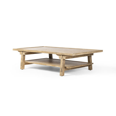 Keathley Coffee Table-Distressed Light Oak