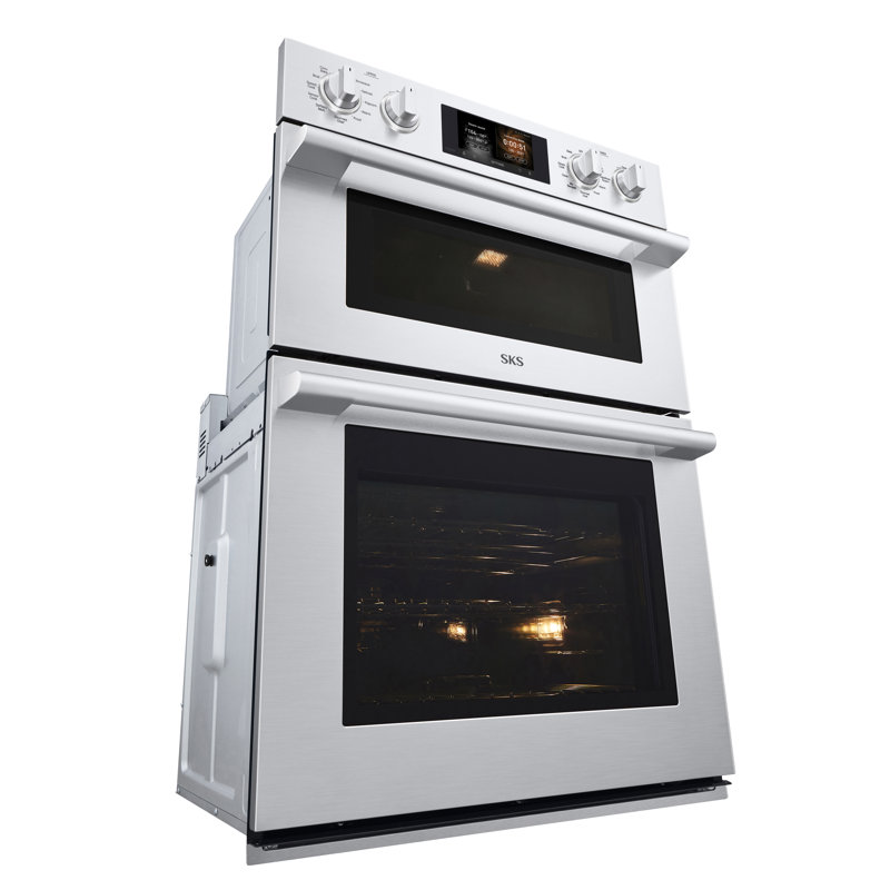 30-Inch Double Wall Oven With Steam-Combi