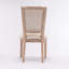 Chaise en bois massif
