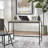 Kendralyn Metal Base Writing Desk