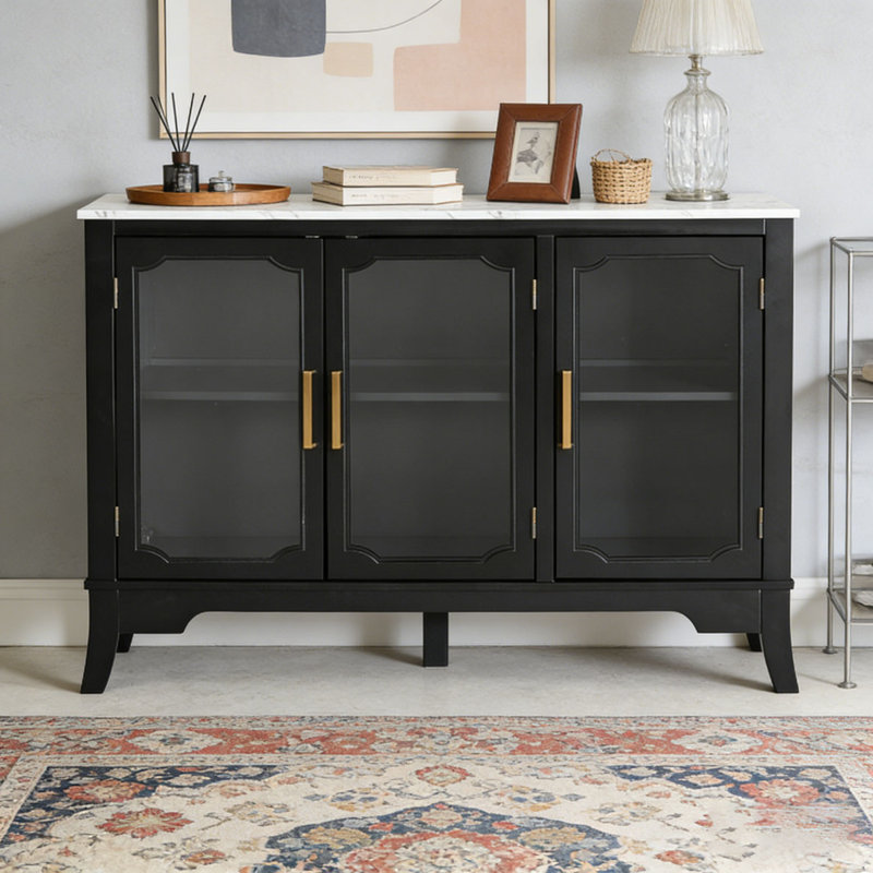 Armoire de rangement, Noir