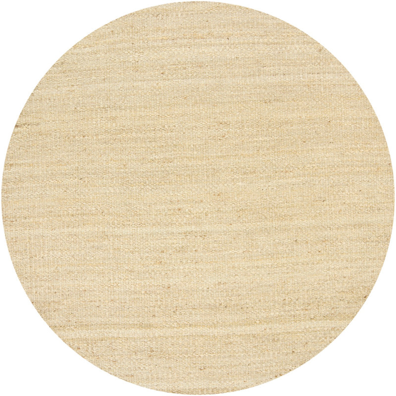 Saket Handmade Jute Area Rug, Round 7'9"