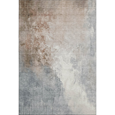 Premium Machine Washable Stallings AMF1842 Abstract Rug