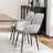 Upholstered Faux Leather Dining Chairs-788490056-802716902