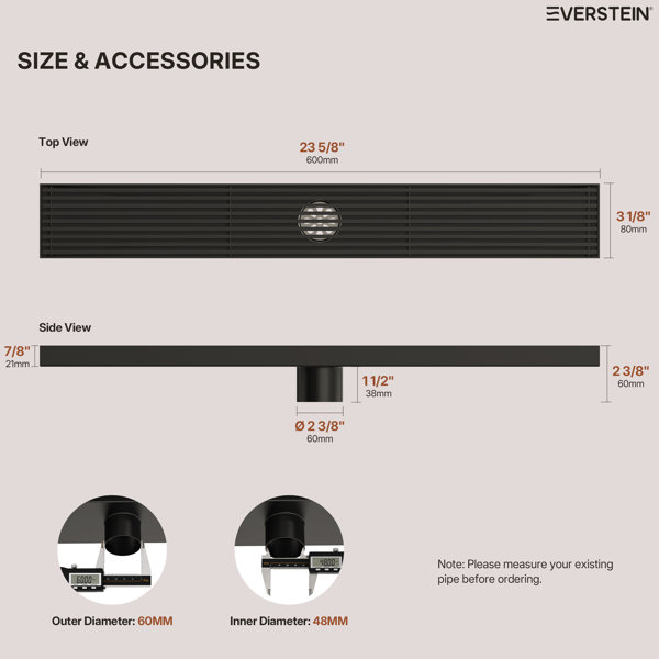Dimensions du produit