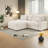 Space-saving Modern Sectional With Storage, Polyester Fabric, Ideal For Home