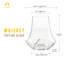 Whiskey Snifter Glasses 8.5oz