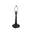 Lampe de table 21 po peintes en tissu roses Rinker