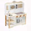 Ensemble de cuisine en bois avec four et évier amovible